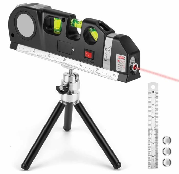 🛠️4-in-1 laser measurement tool