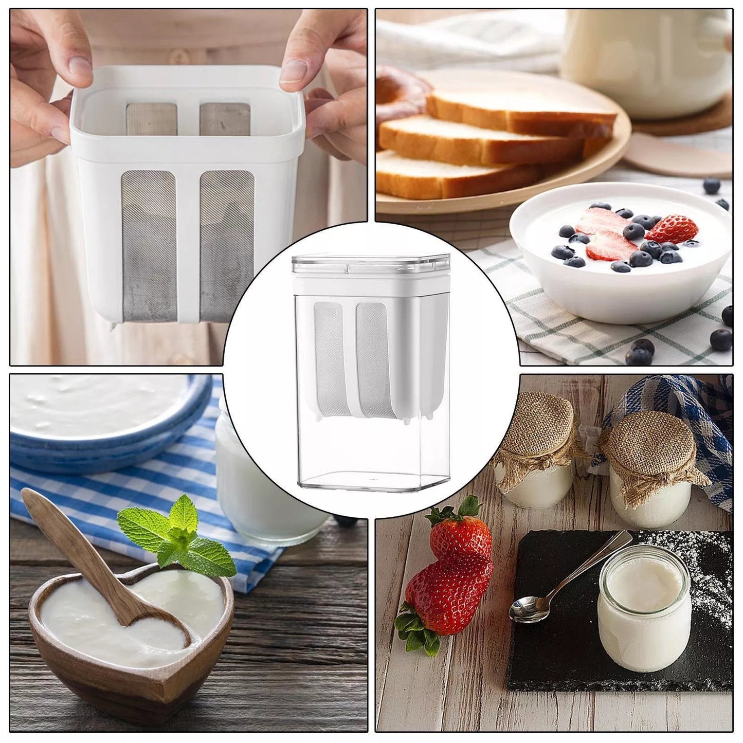 🥛Summer Hot Sale 🔥Greek Yogurt Strainer