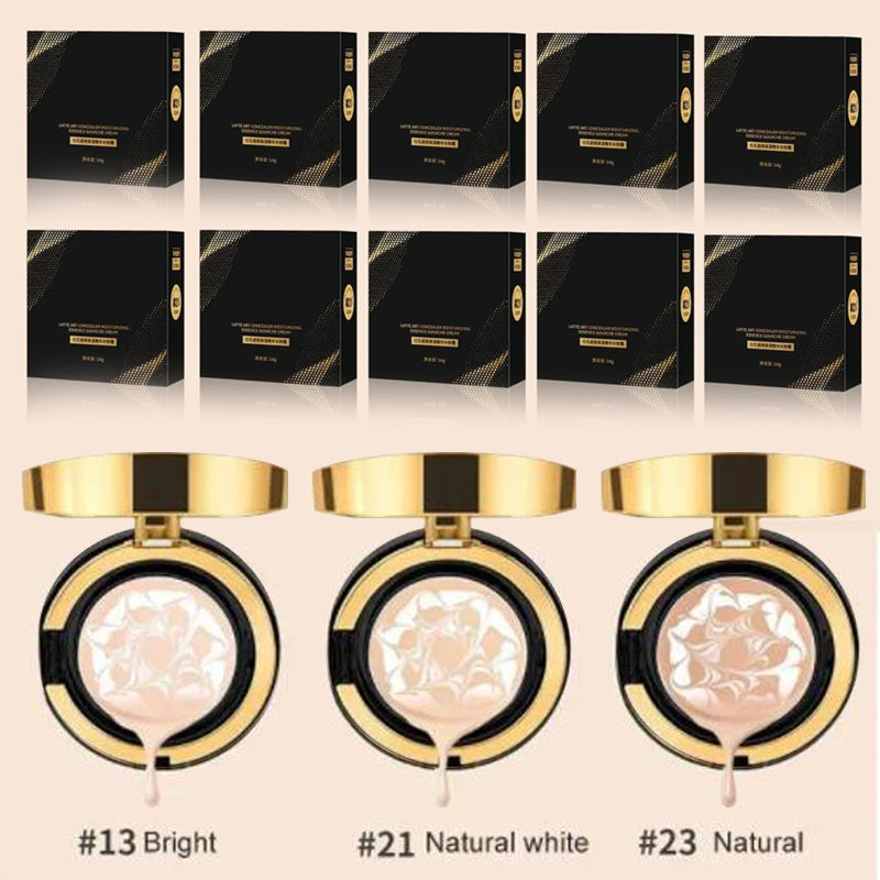 ✨2024 New Three-Color Pull Flower Concealer Moisturizing Essence Water Cream