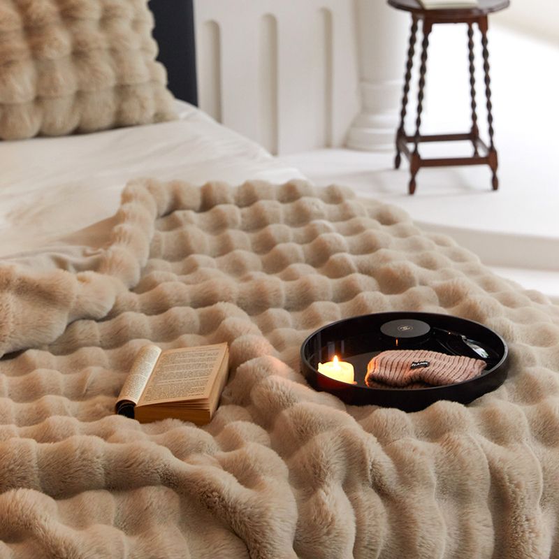 🔥Hot Sale🔥Luxury Double-Sided Rabbit Wool Blanket