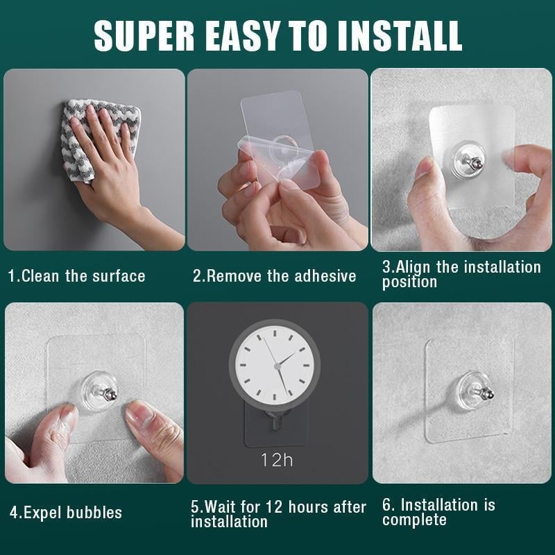 💯HOT SALE🔥Wall Poster Seamless Wall Hook