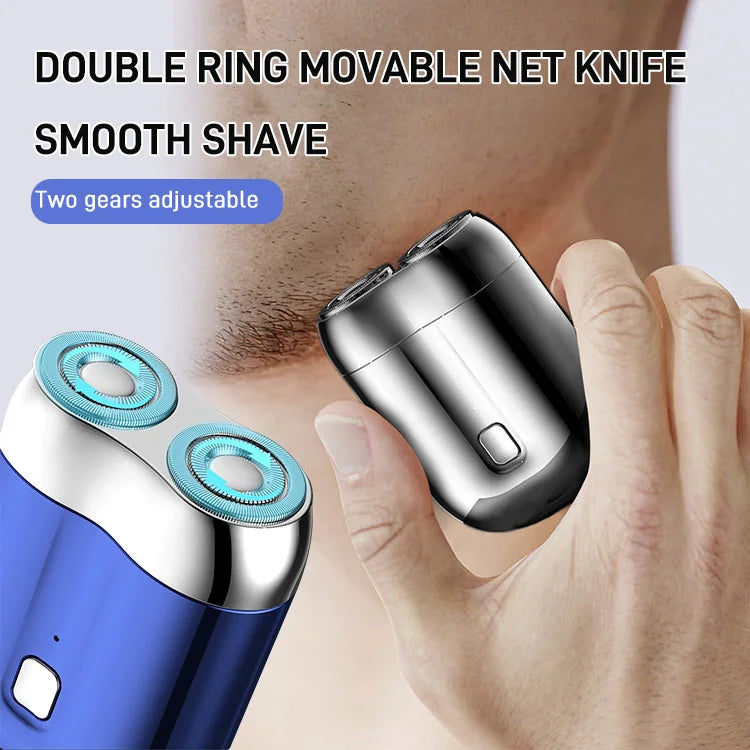 ✨HOT SALE✨2025 New Upgrade Pocket Shaver USB Mini Shavers For Men Rechargeable Waterproof Compact Electric Shaver For Home, Car, Travel