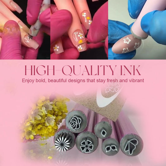 💥Hot Sale 49% Off❣️Nail Art Stamp Pen（Easy to use even for beginners）