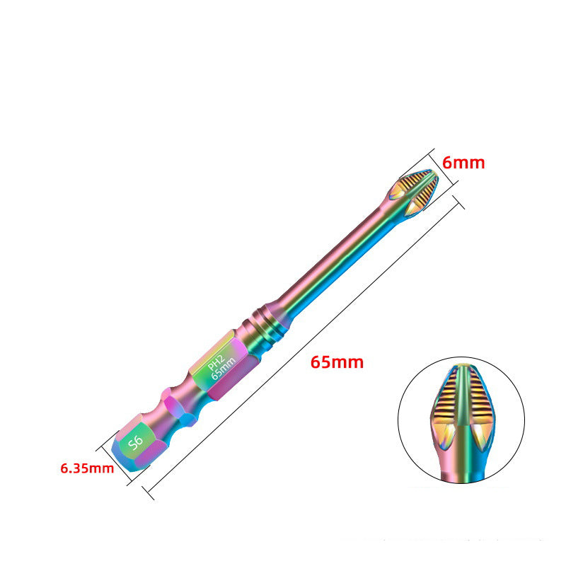 Powerful Durable Non-Slip Magnetic Screwdriver Head