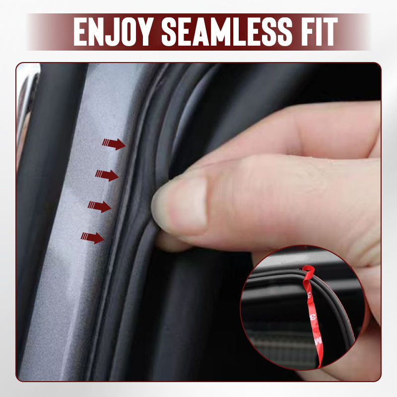 🚗Reduced by 41% 🧷 Dustproof rubber sealing tape for reducing automobile noise.