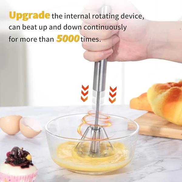 🔥Buy 1 Get 1 Free🥚Stainless Steel Semi-Automatic Whisk