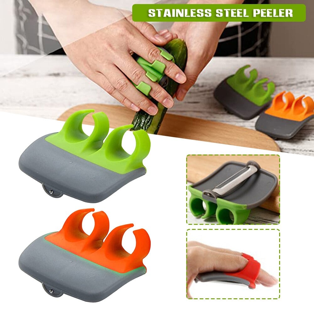 Two Finger Shaved Fruit Peeler