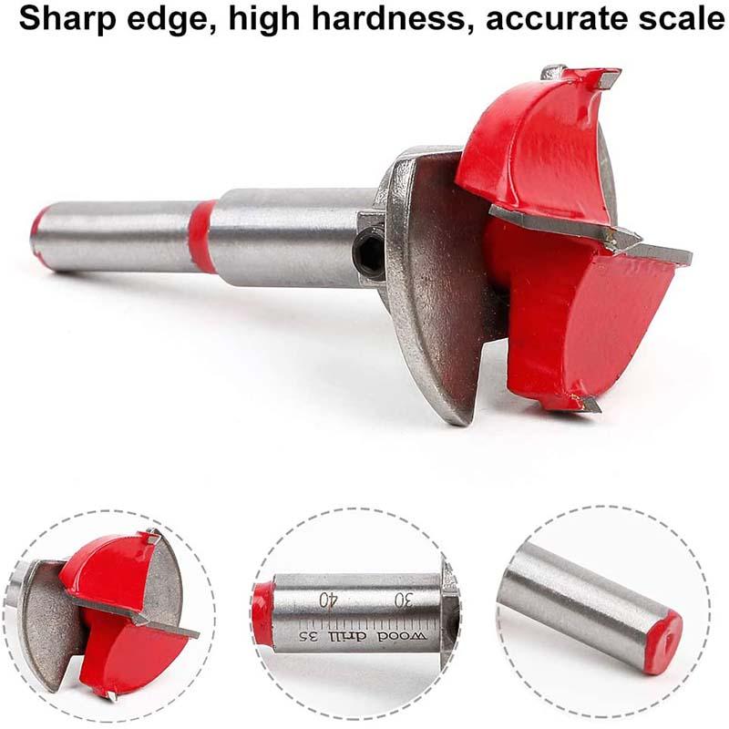 ✨Hot sale✨Positioning Woodworking Drill Bit Set