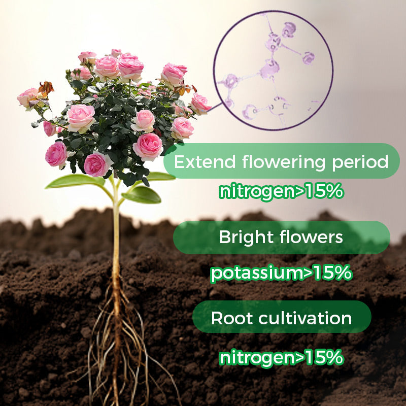 10g/200g Water Soluble Bloom Fertilizer for Flowers