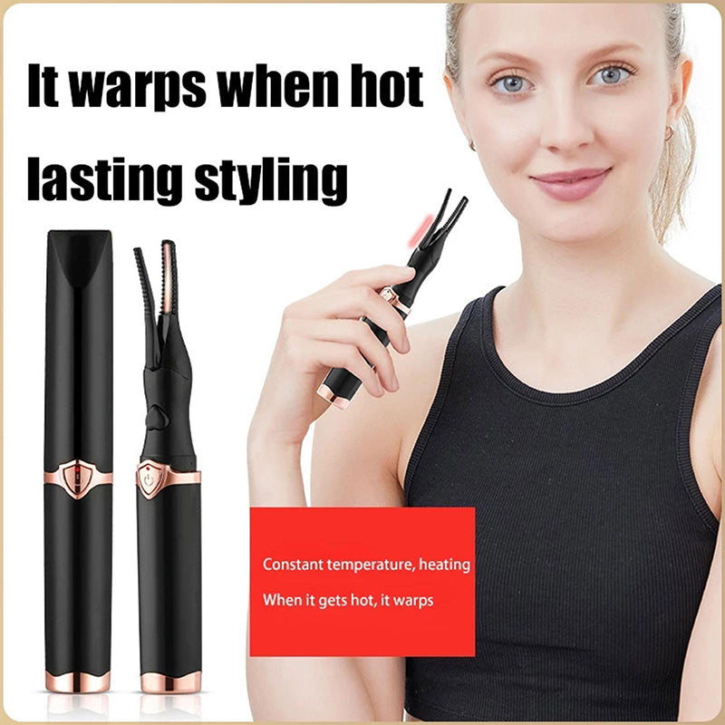 🌟Heated Eyelash Curler for Long lasting Natural Curling