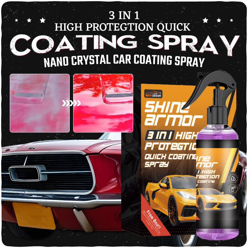 🔥For a limited time 40% discount🔥3 in 1 High Protegtion Quick Coating Spray🔥Buy 2 Get 1 Free🔥