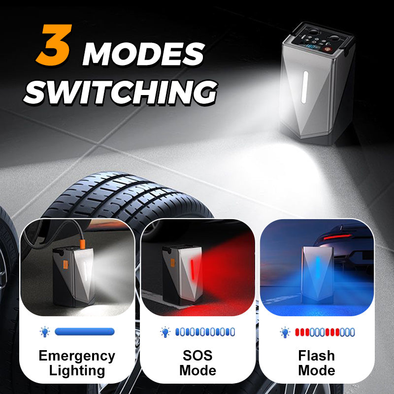 Multifunctional Jump Starter with Air Pump & Blower