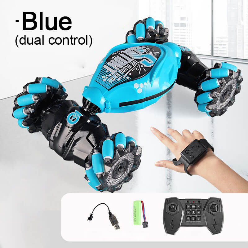 🎁Perfect gift for kids🎁Gesture Sensing & RC Stunt Car ✈️Free shipping