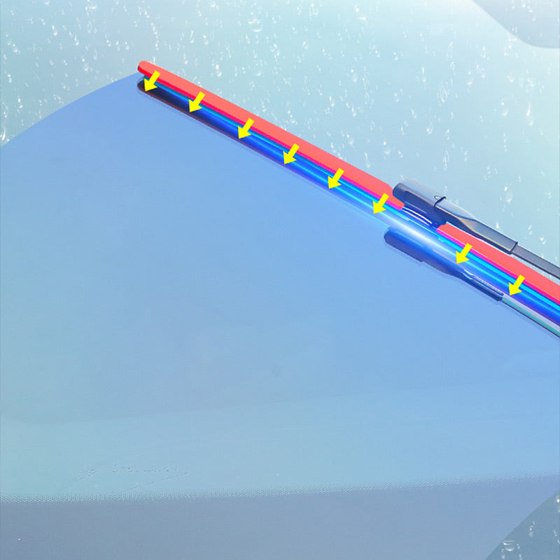 Colored Silent Car Windshield Wiper Blade