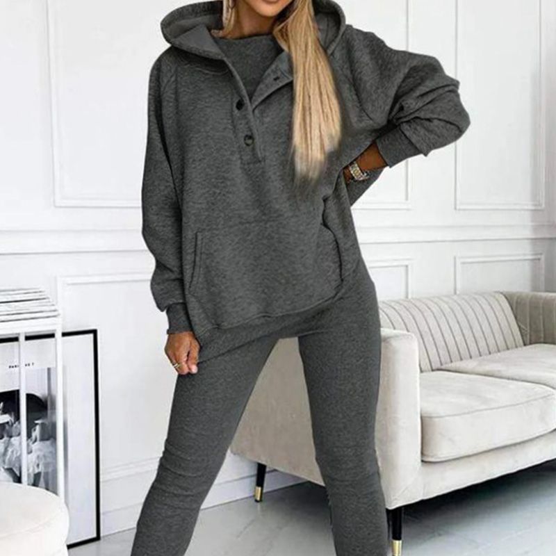 🎅Christmas Up to 50% off🎄Hooded Casual and Comfortable Sweatshirt Suit