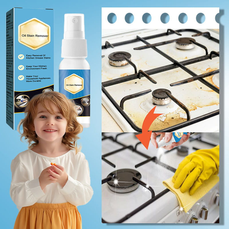 All-Purpose Kitchen Oil Stain Remover