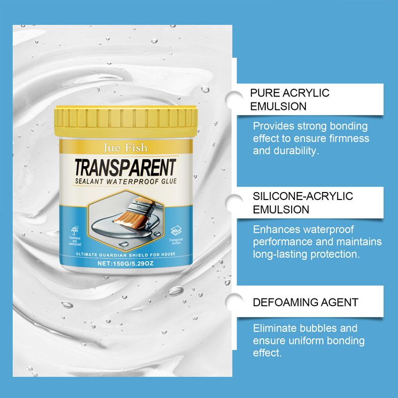 Multipurpose Transparent Waterproof & Anti-leakage Agent