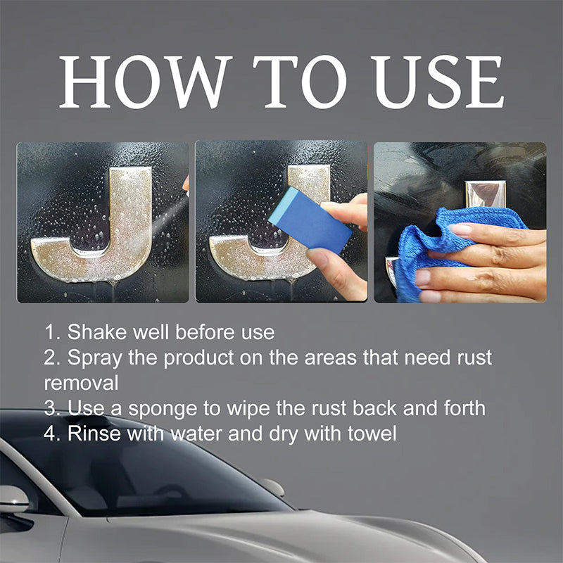 🔥Hot Sale🔥Efficient Car Rust Removal Spray Set