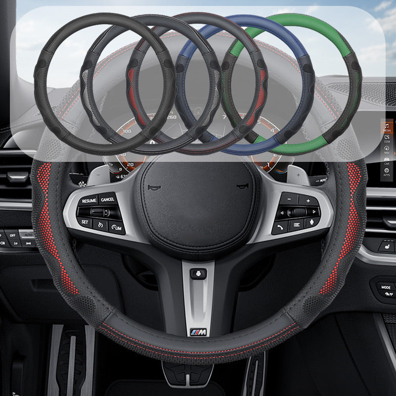 Comfortable wear-resistant breathable steering wheel cover