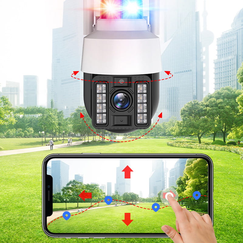 WiFi Remote Control 360°Night Vision Camera