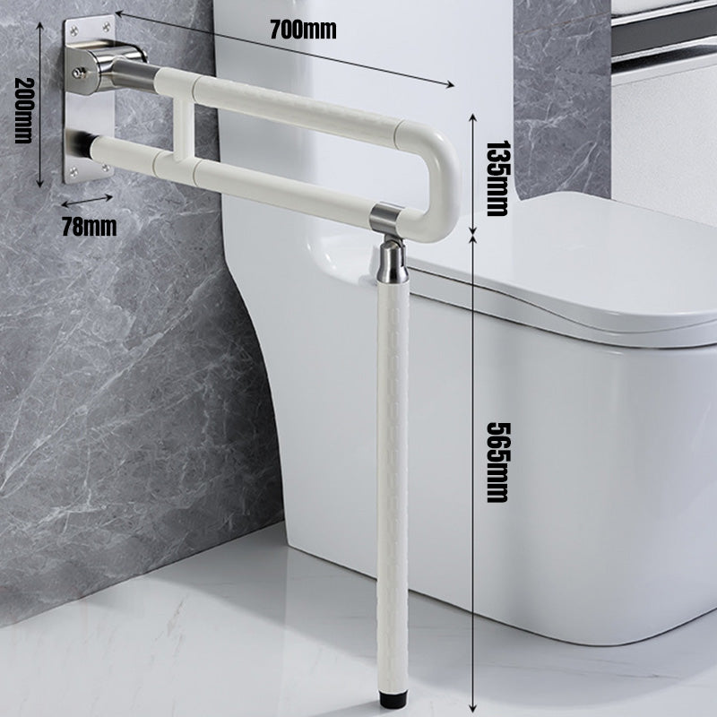 🚽 Safety in Reach: Foldable Toilet Support Bar!(✈️free shipping)