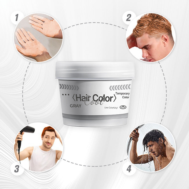 Temporary Hair Color Wax for Men & Women