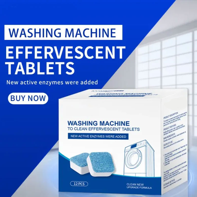 Washing Machine Cleaning Descaling Tablets