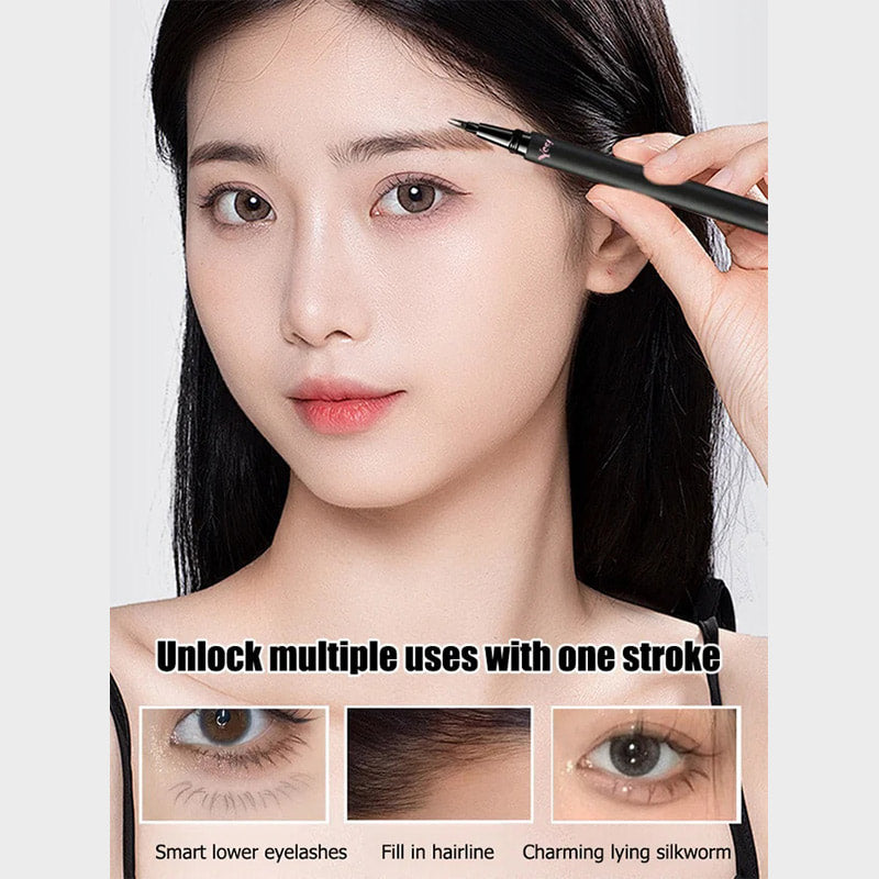 Versatile Waterproof Long-Lasting Dual-Split Eyebrow Pencil