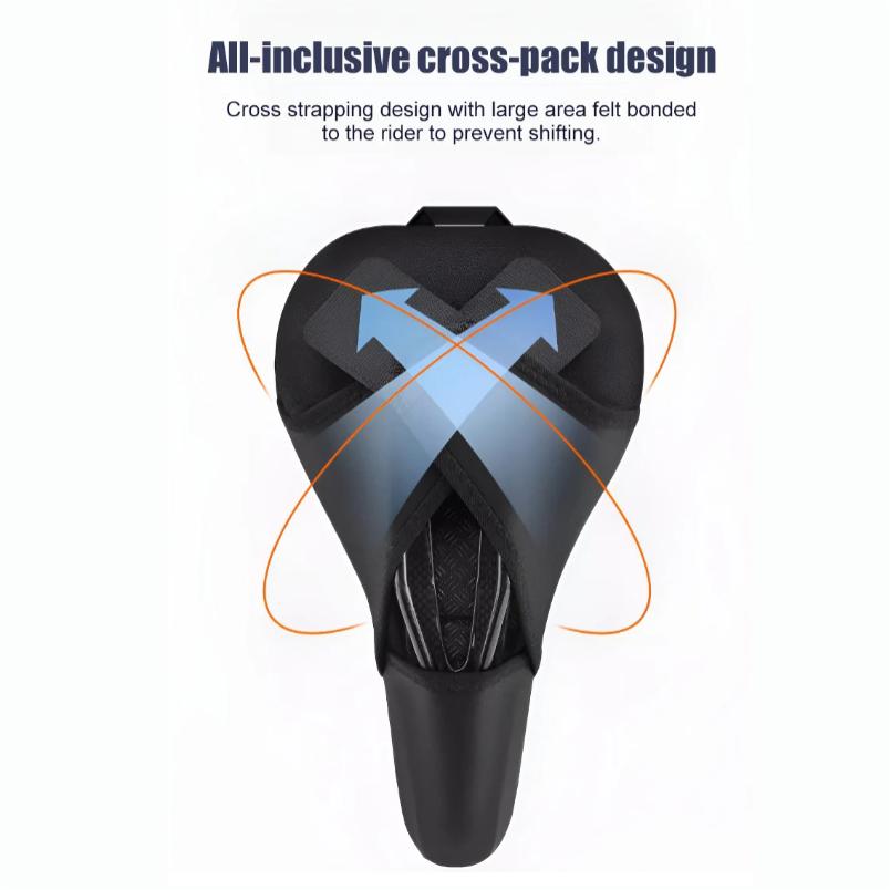 Padded Silicone Bike Seat Cushion