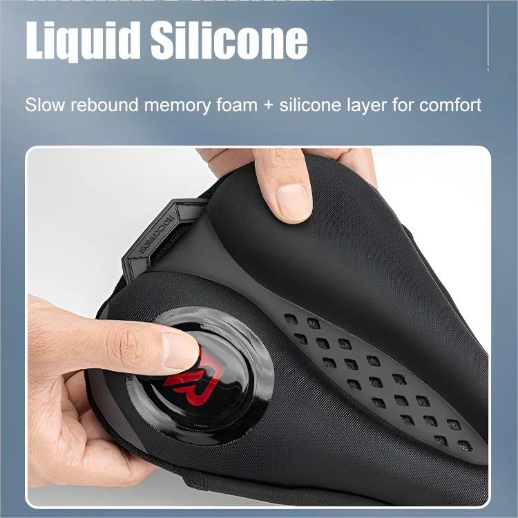 Padded Silicone Bike Seat Cushion