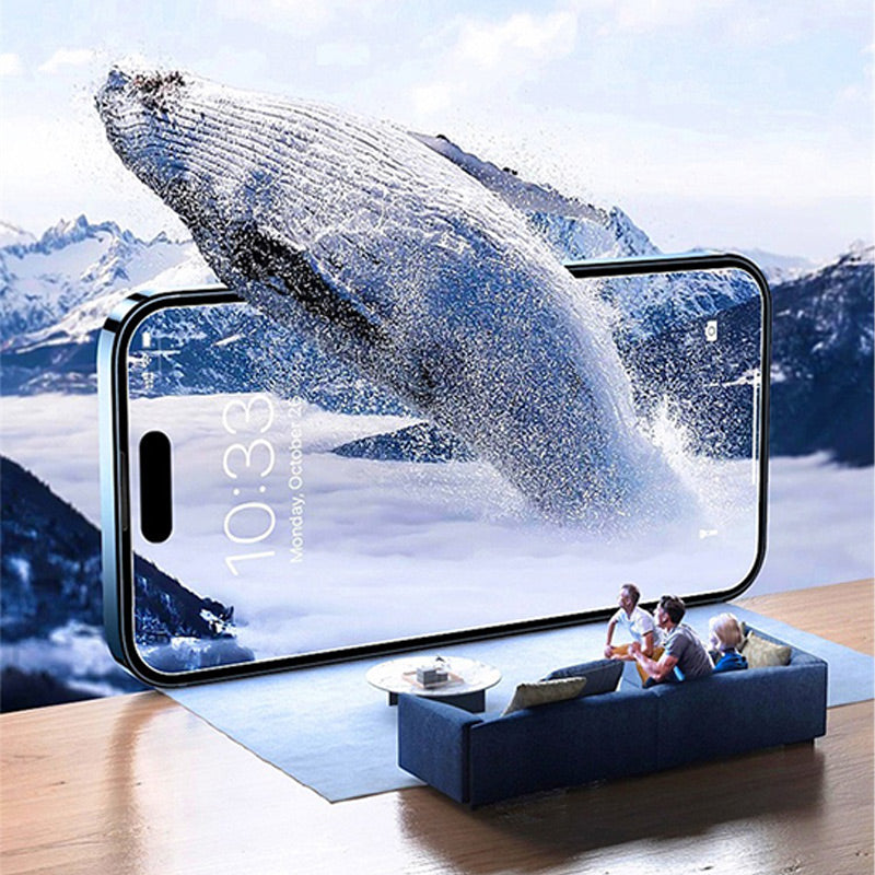 iPhone dust-free compartment HD privacy film