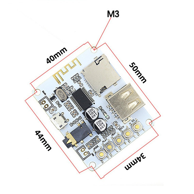 Bluetooth Audio Receiver Board for DIY