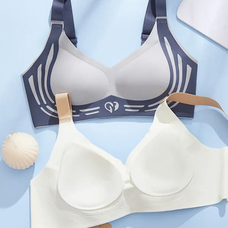 Seamless Wire-Free Push-up Anti-Sagging Bra