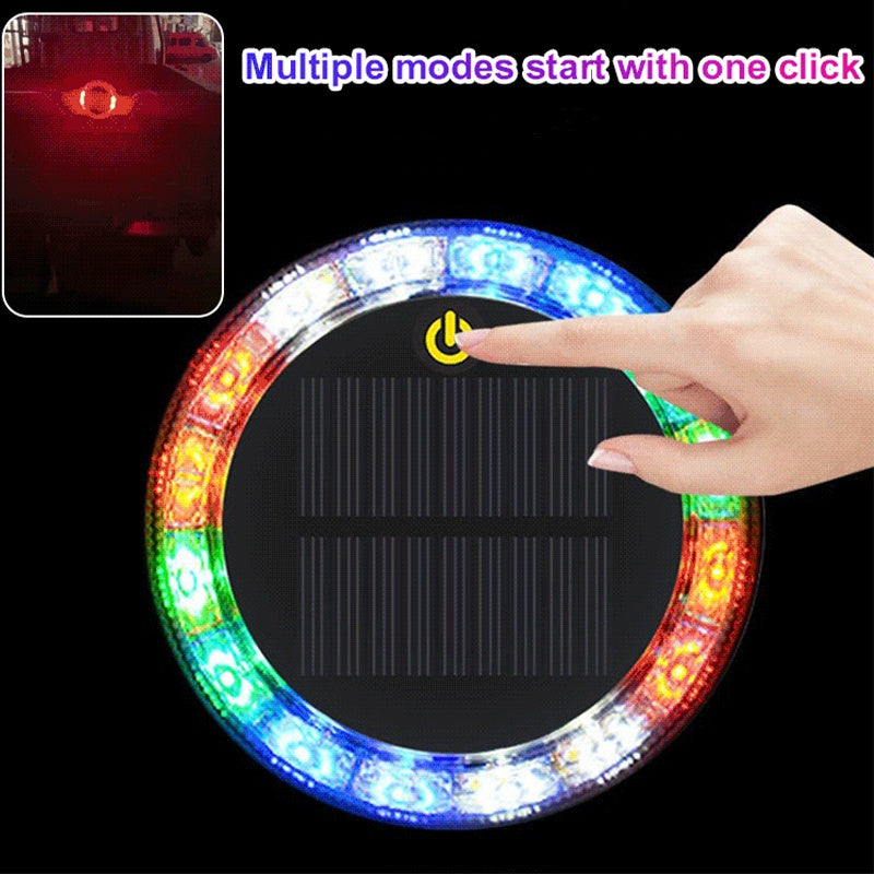 Waterproof Solar LED Strobe Warning Light （Free shipping)