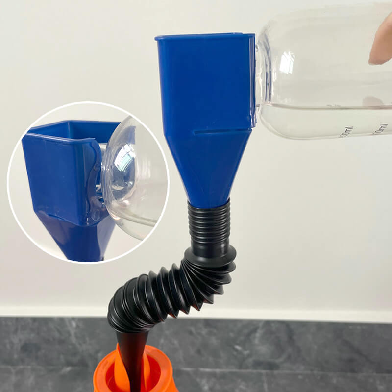 Flexible Draining Tool Snap Funnel