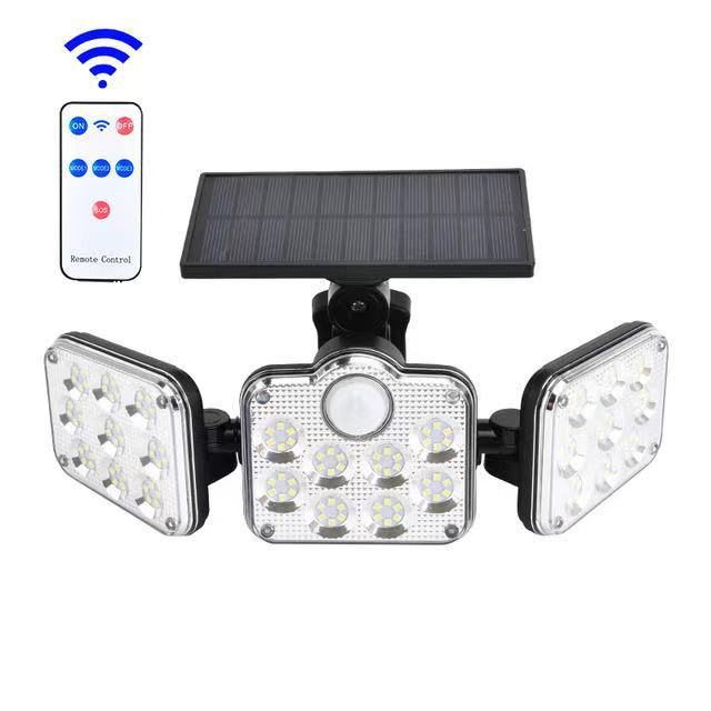 Triple LED Solar Wall Light (Free shipping)