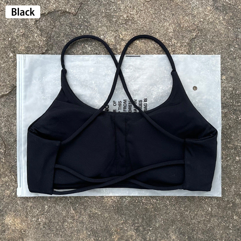 Women's Cross Back Padded Sports Bra