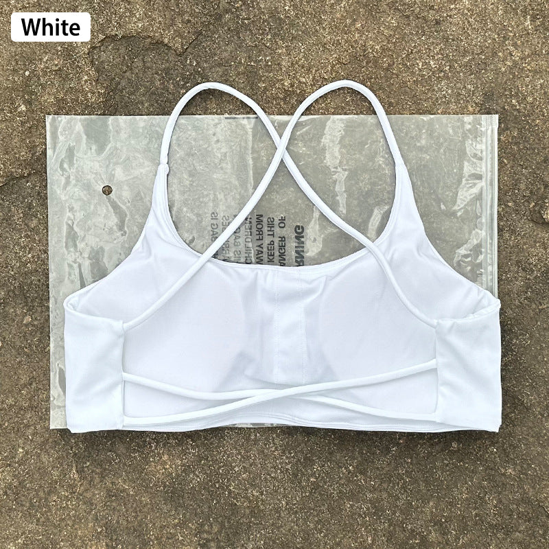 Women's Cross Back Padded Sports Bra