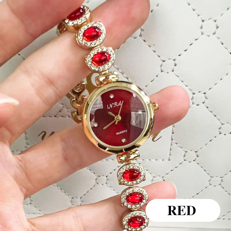 Retro Trendy Round Wrist Watch for Women