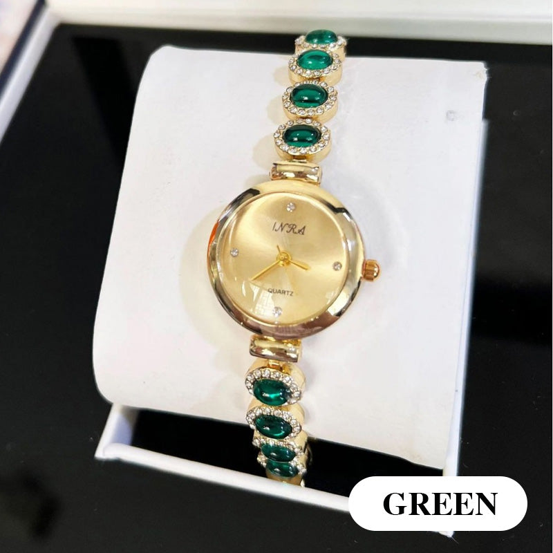 Retro Trendy Round Wrist Watch for Women