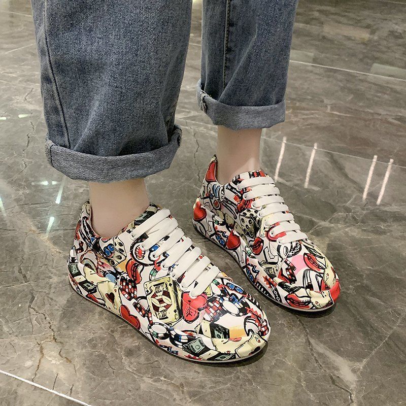 Fall Hot Sale🔥Graffiti Casual Sneakers