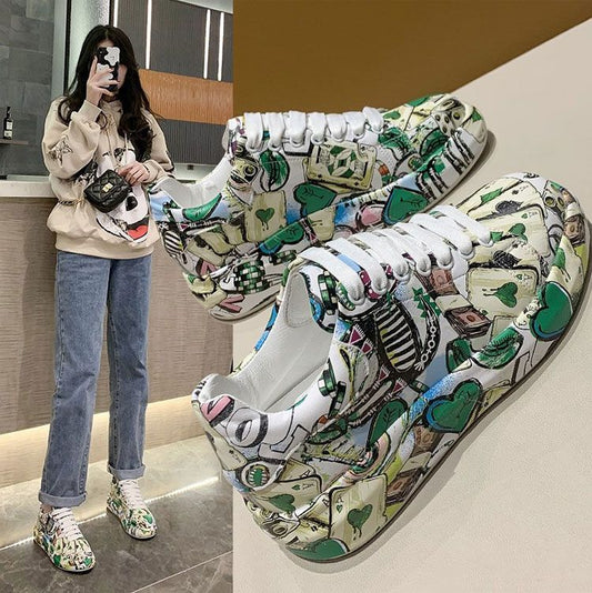 Fall Hot Sale🔥Graffiti Casual Sneakers