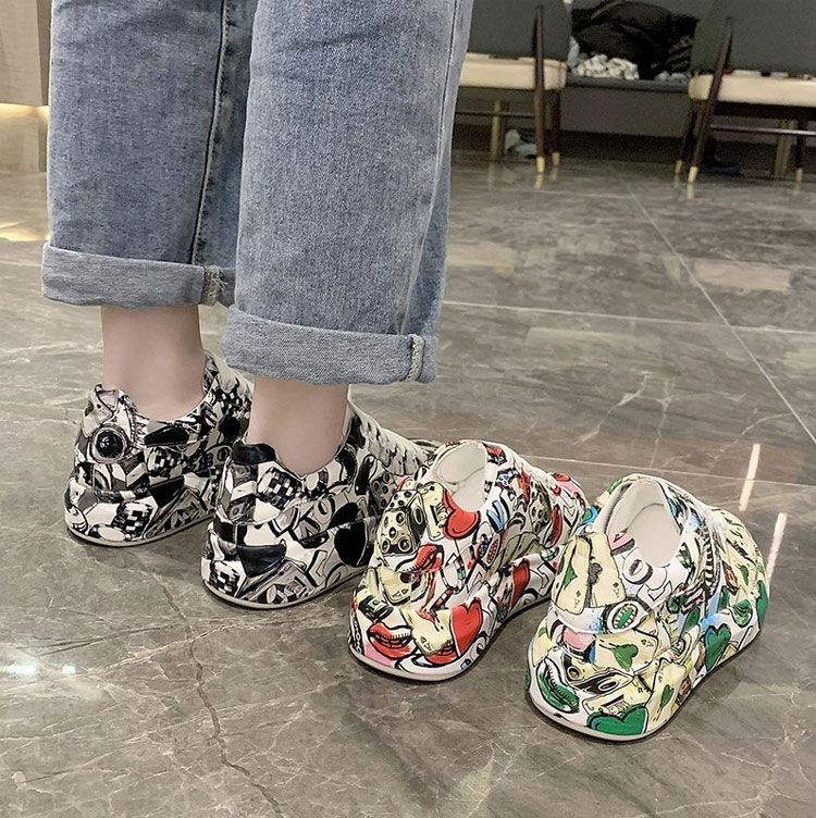 Fall Hot Sale🔥Graffiti Casual Sneakers