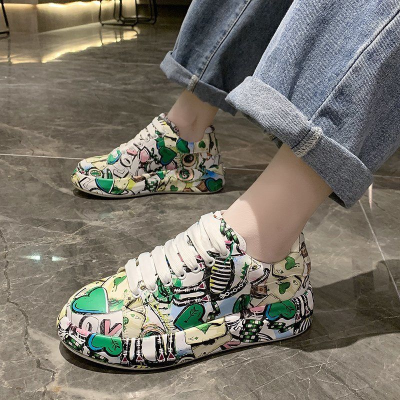 Fall Hot Sale🔥Graffiti Casual Sneakers