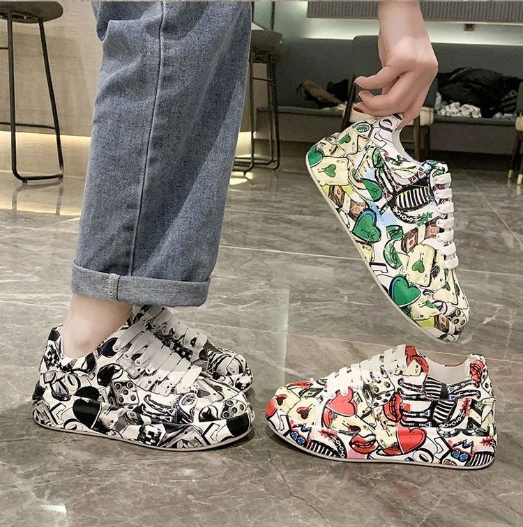 Fall Hot Sale🔥Graffiti Casual Sneakers