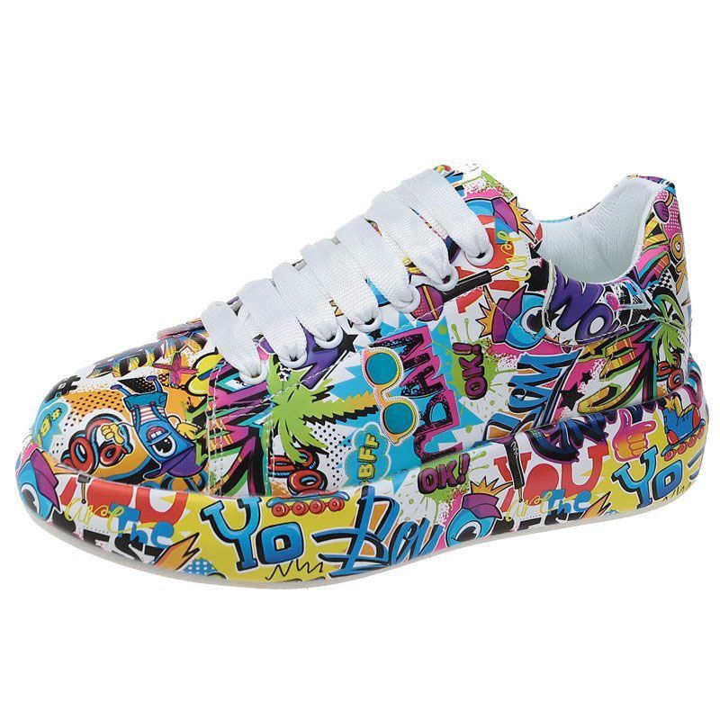 Fall Hot Sale🔥Graffiti Casual Sneakers