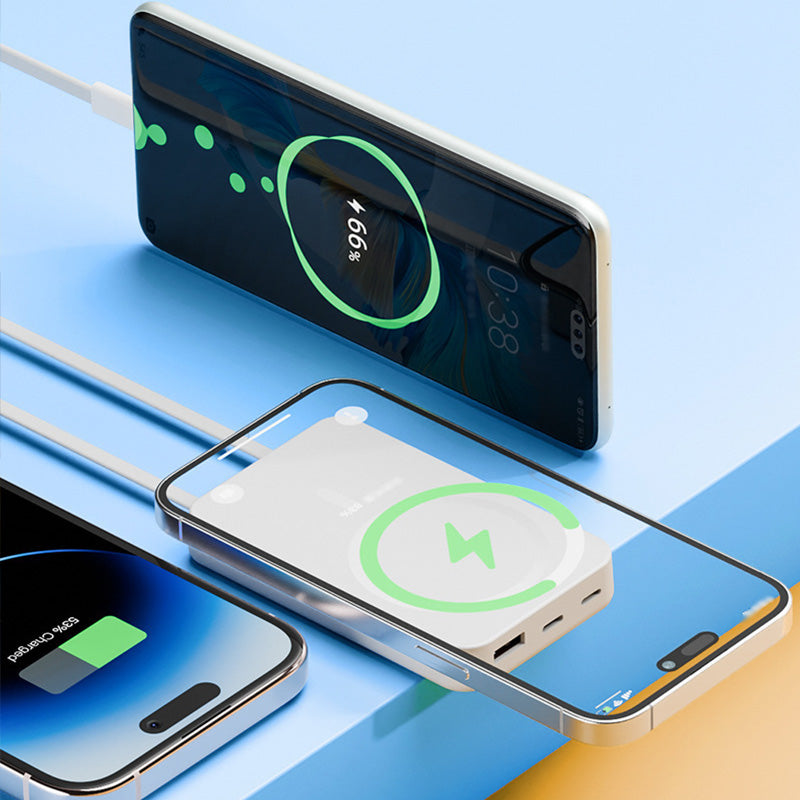 Magnetic Power Bank with Stand and Fast Charging