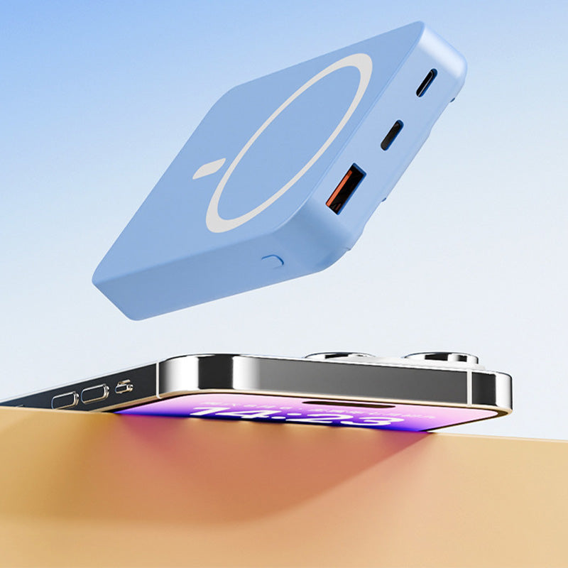 Magnetic Power Bank with Stand and Fast Charging