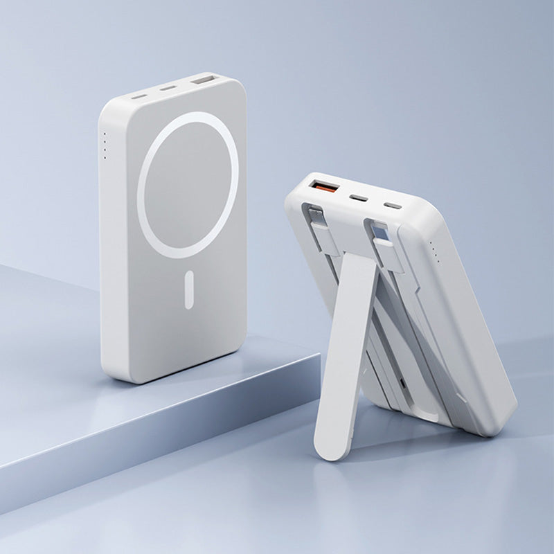 Magnetic Power Bank with Stand and Fast Charging