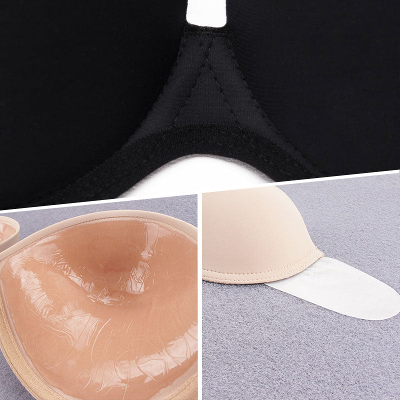 Women's Seamless Self-Adhesive Invisible Push-Up Bra Pads